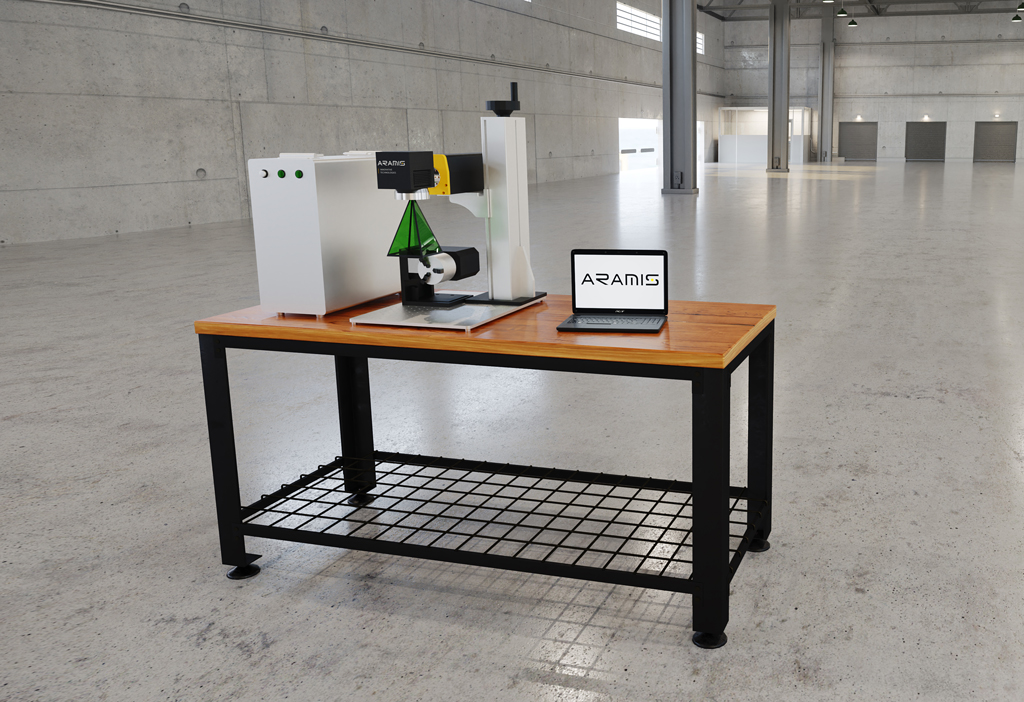 ARAMIS DFM desktop laser engraver